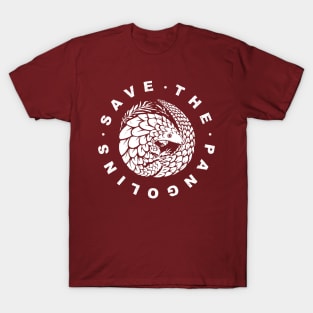 Endangered Animal - Save The Pangolin T-Shirt